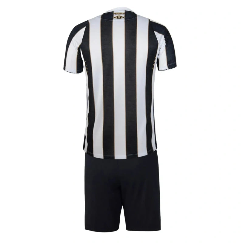 Kit Santos Away 2025 Conjunto Infantil (Versão Torcedor)