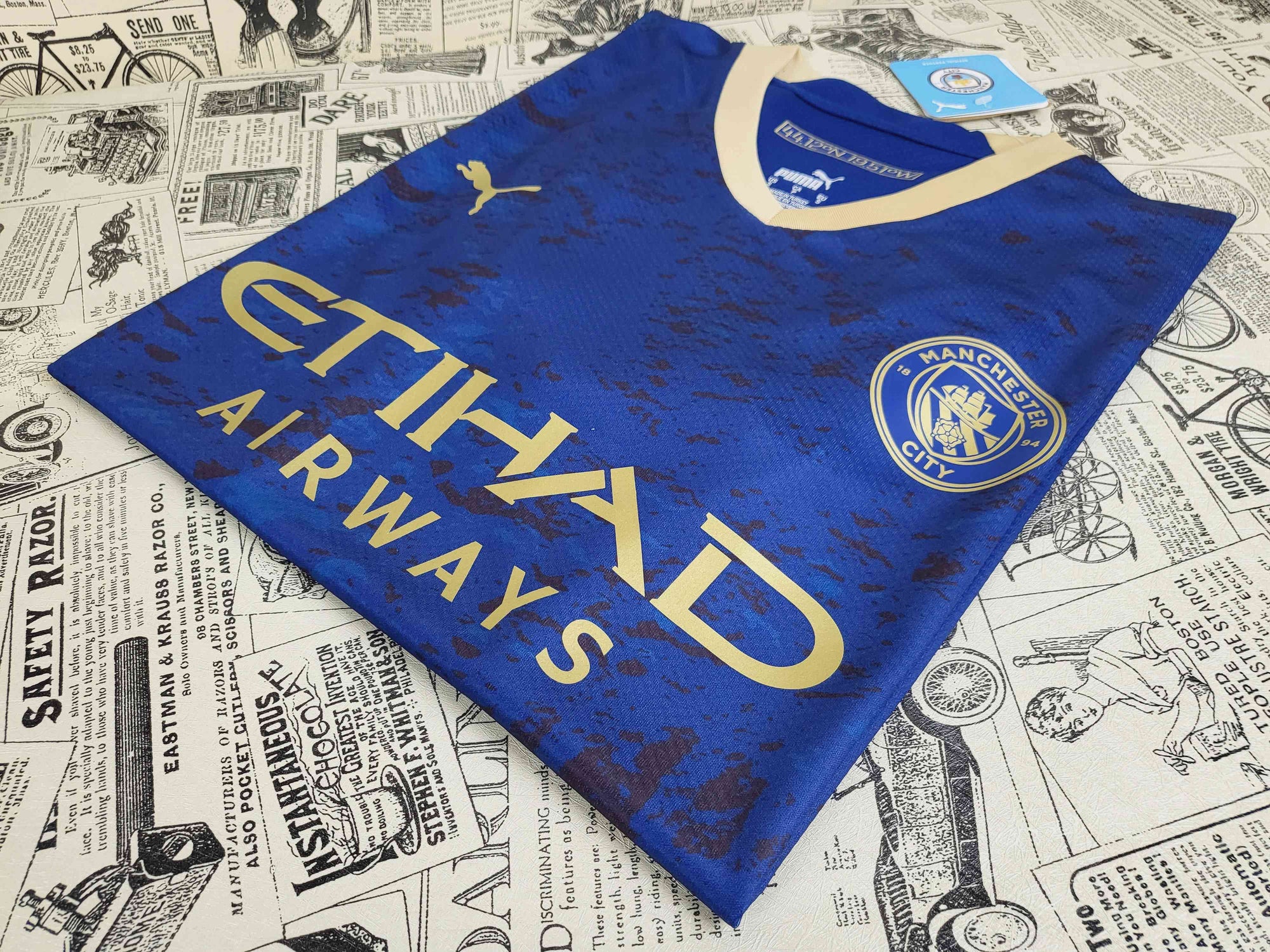 Camisa Manchester City "Blue Edition" 23/24 (Versão Torcedor) | EDIÇÃO ESPECIAL