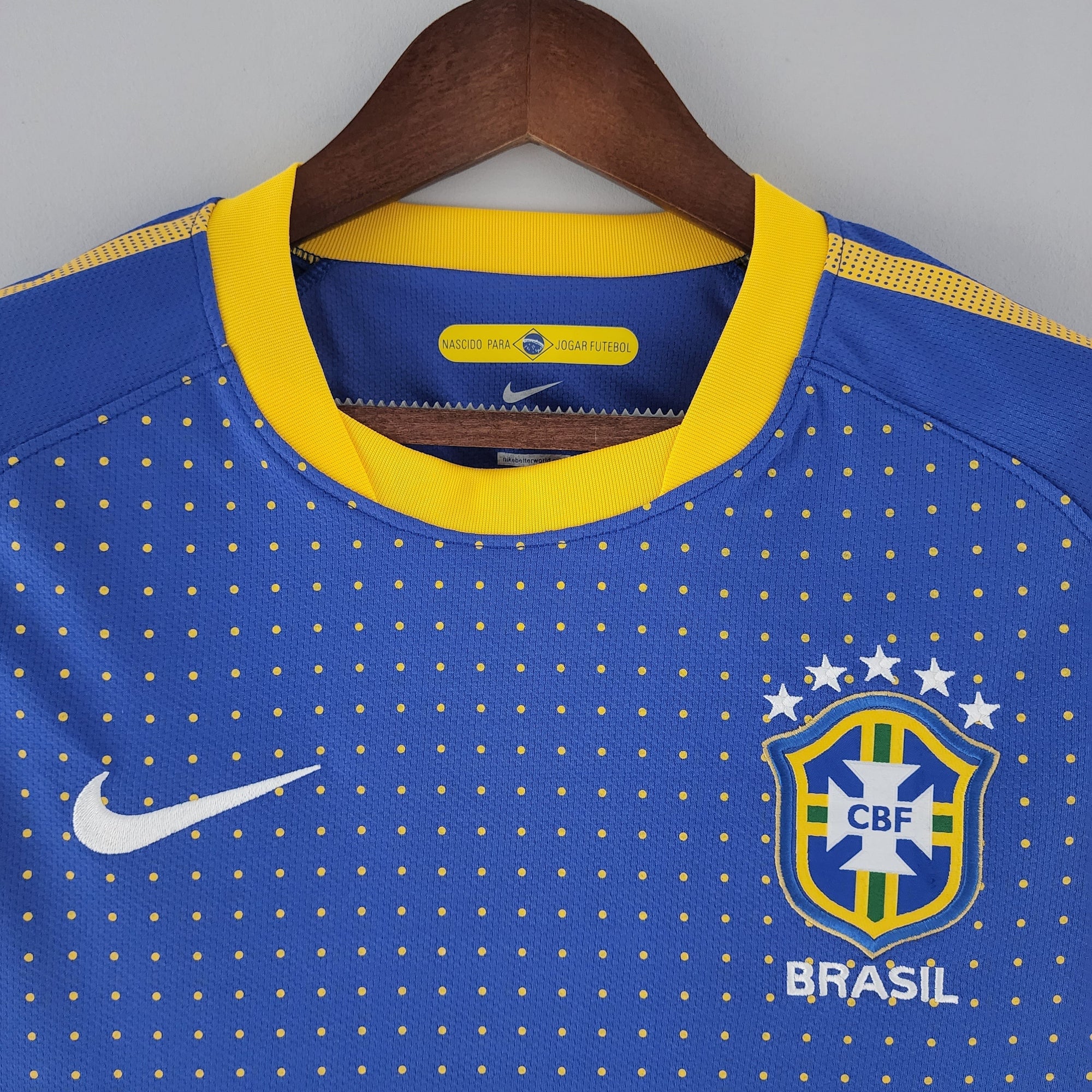 Camisa Seleção Brasileira 2010 Away (Versão Retrô)