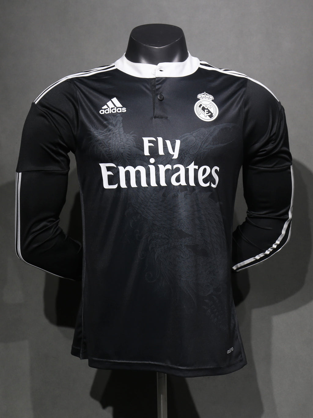 Camisa Real Madrid Third 14/15 (Versão Manga Longa Jogador Retrô)