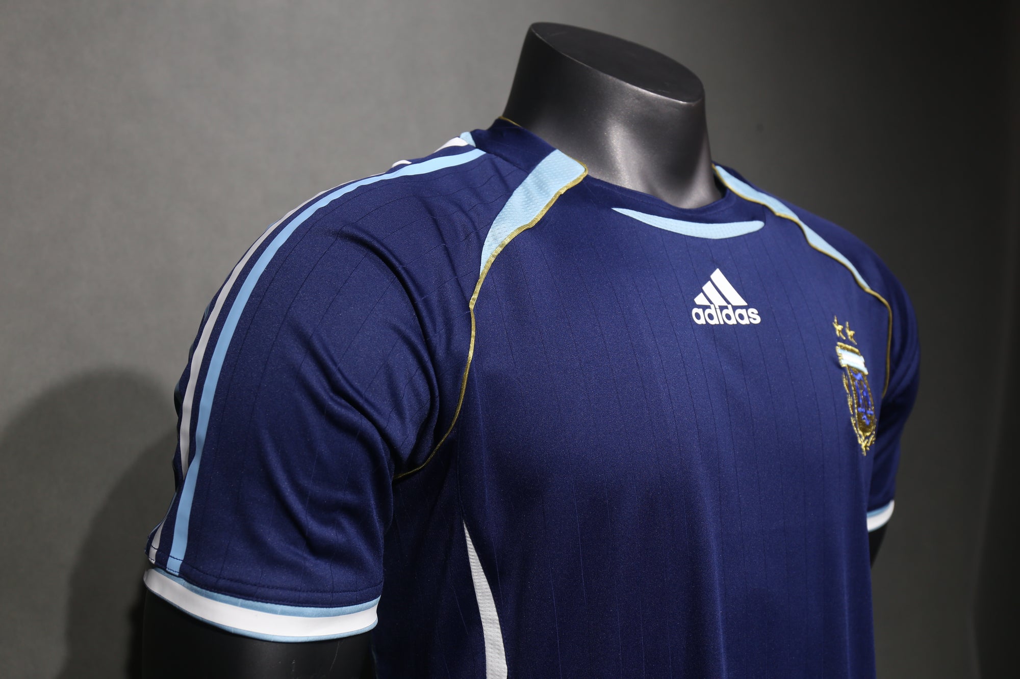 Camisa Seleção Argentina Away 2006 (Versão Jogador Retrô)