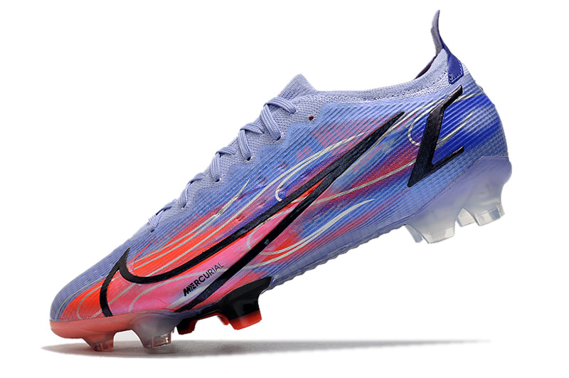 Chuteira de Campo Nike AIR Zoom Mercurial Vapor 14 Elite Lilás/Laranja| Football Boots