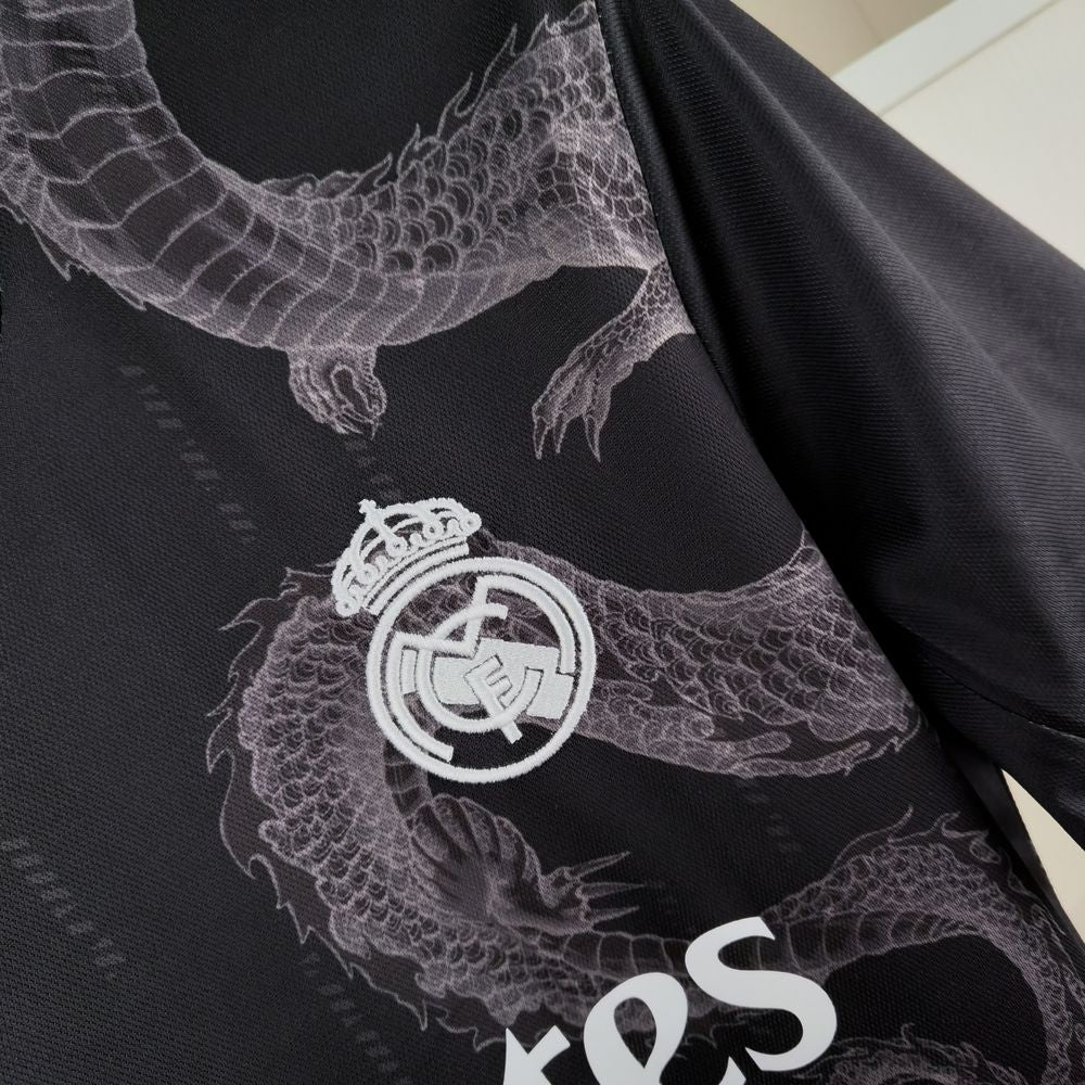 Camisa Real Madrid "Dark Dragon" 24/25 (Versão Torcedor) | EDIÇÃO ESPECIAL