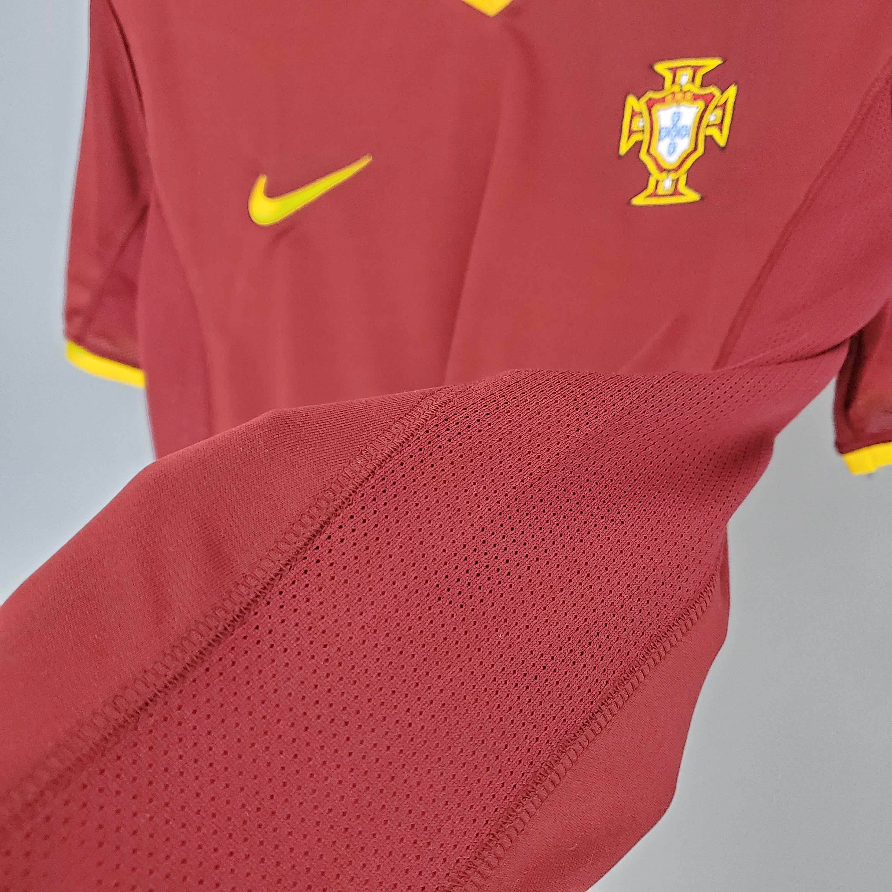 Portuguese National Team Home Shirt 2000 (Retro Fan Version) 