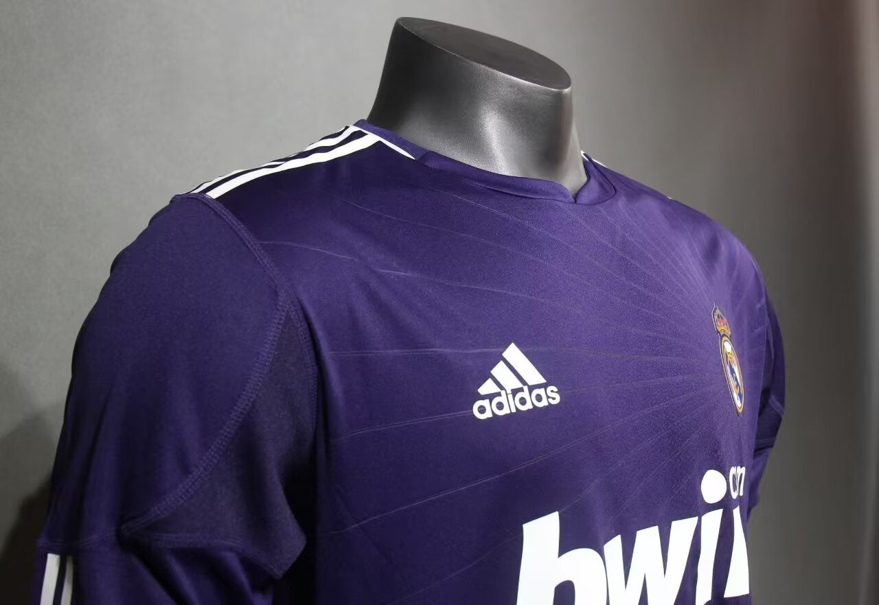 Camisa Real Madrid Third 10/11 (Versão Manga Longa Jogador Retrô)