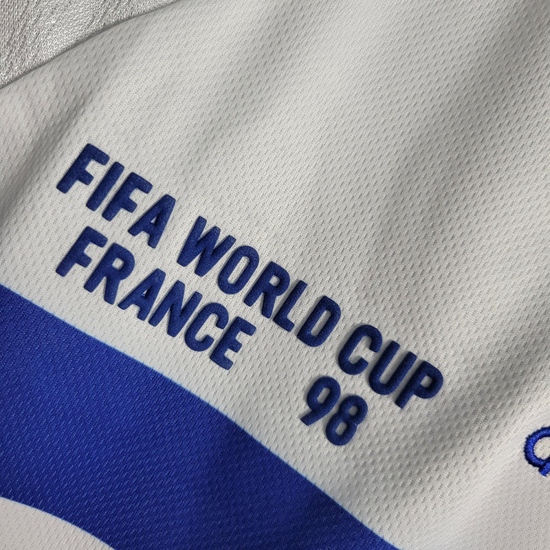 Camisa França Away 1998 Retrô - Branca