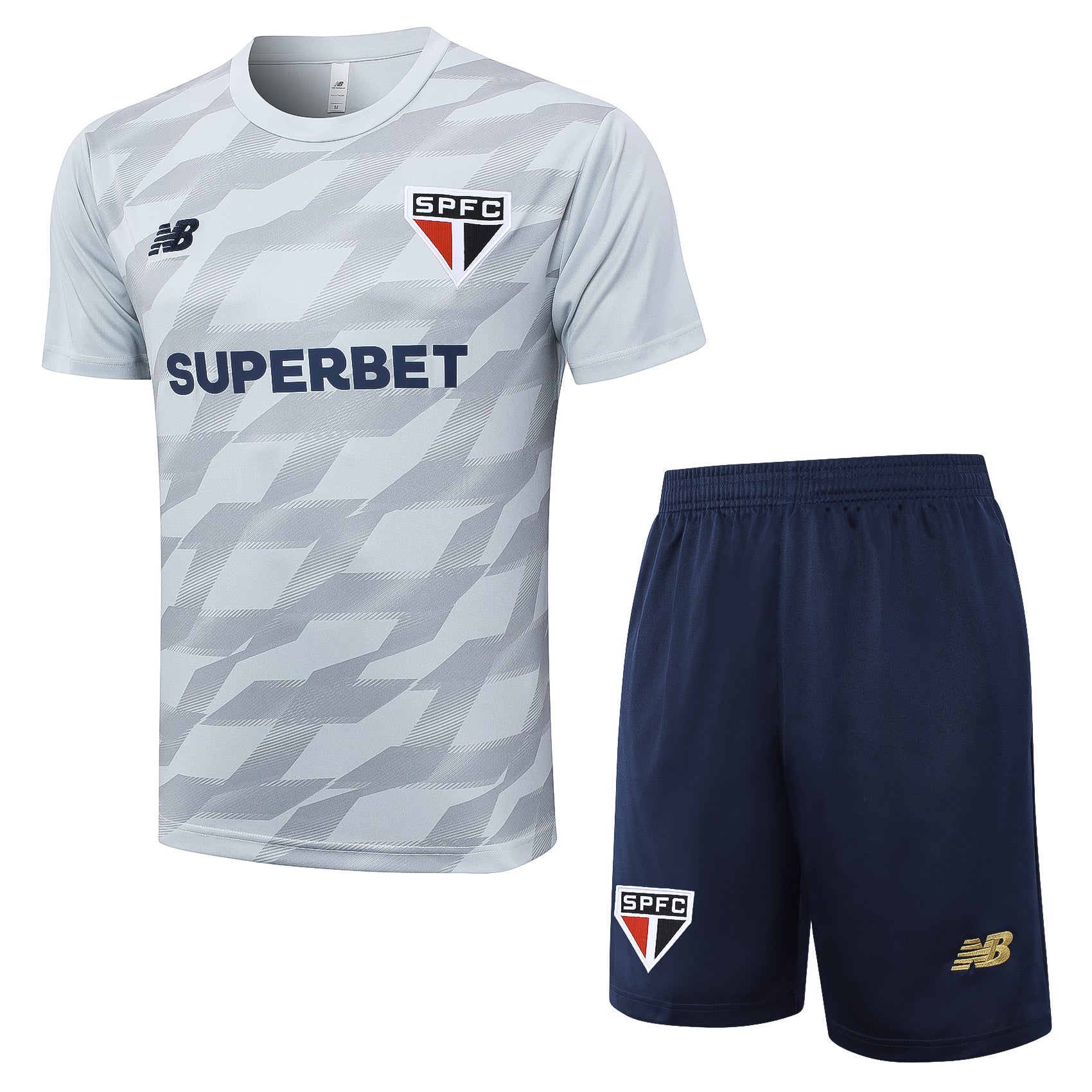 Kit Pre-Treino São Paulo FC Adulto/Infantil (Versão Torcedor)