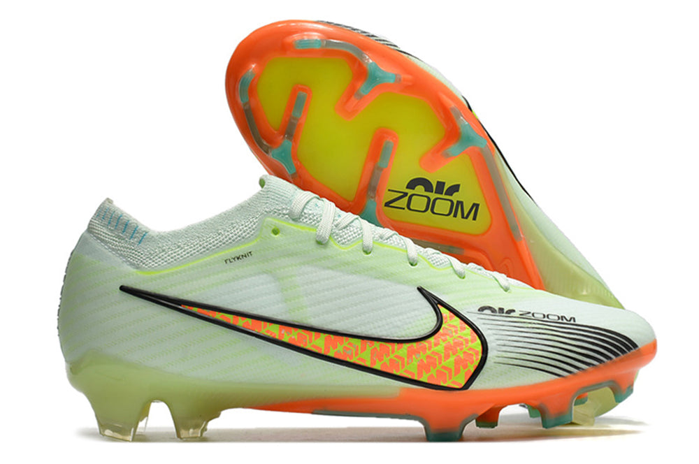 Chuteira de Campo Nike AIR Zoom Mercurial Vapor 15 Elite Green/Orange | Football Boots