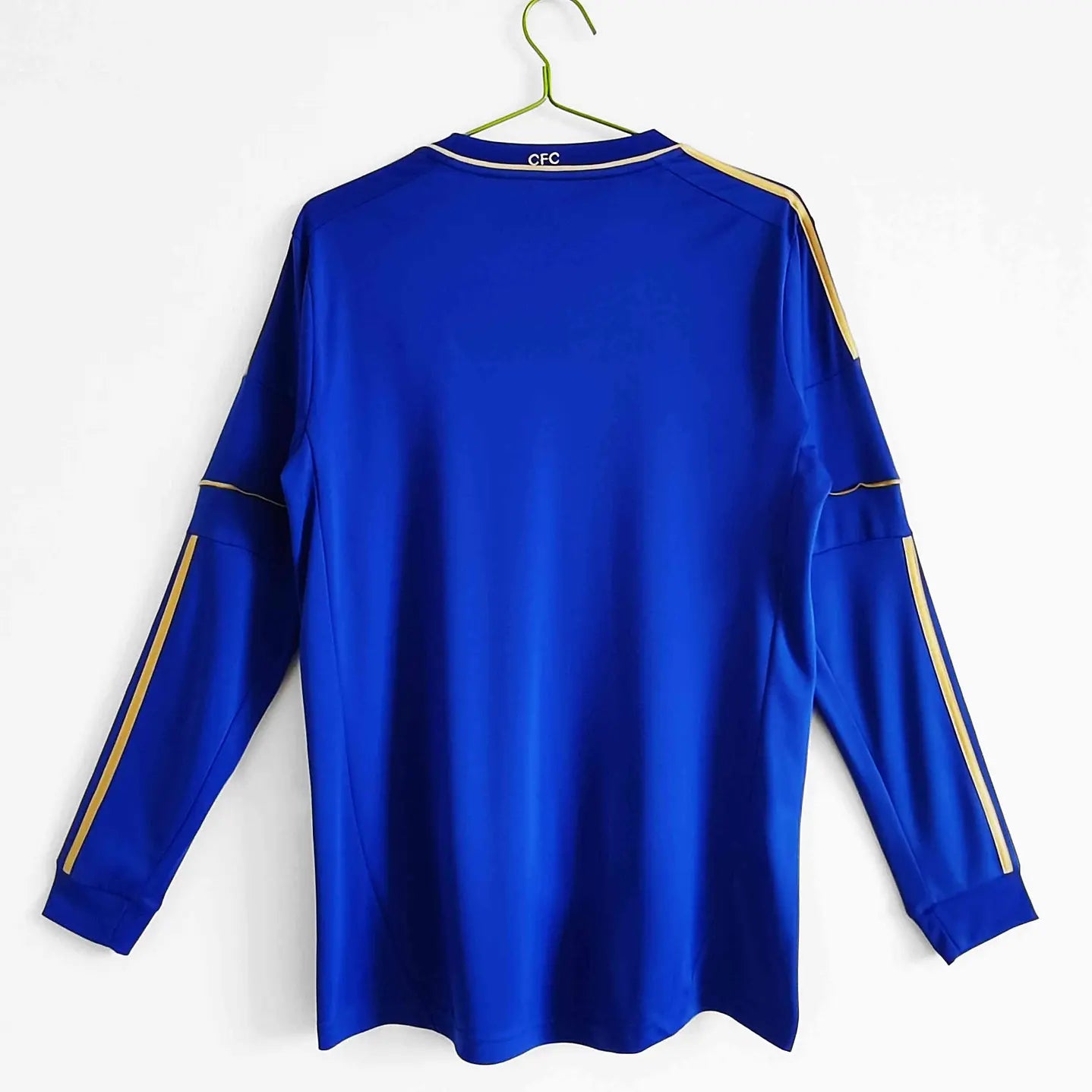 Camisa Chelsea F.C. Home 12/13 (Versão Torcedor Manga Longa Retro)