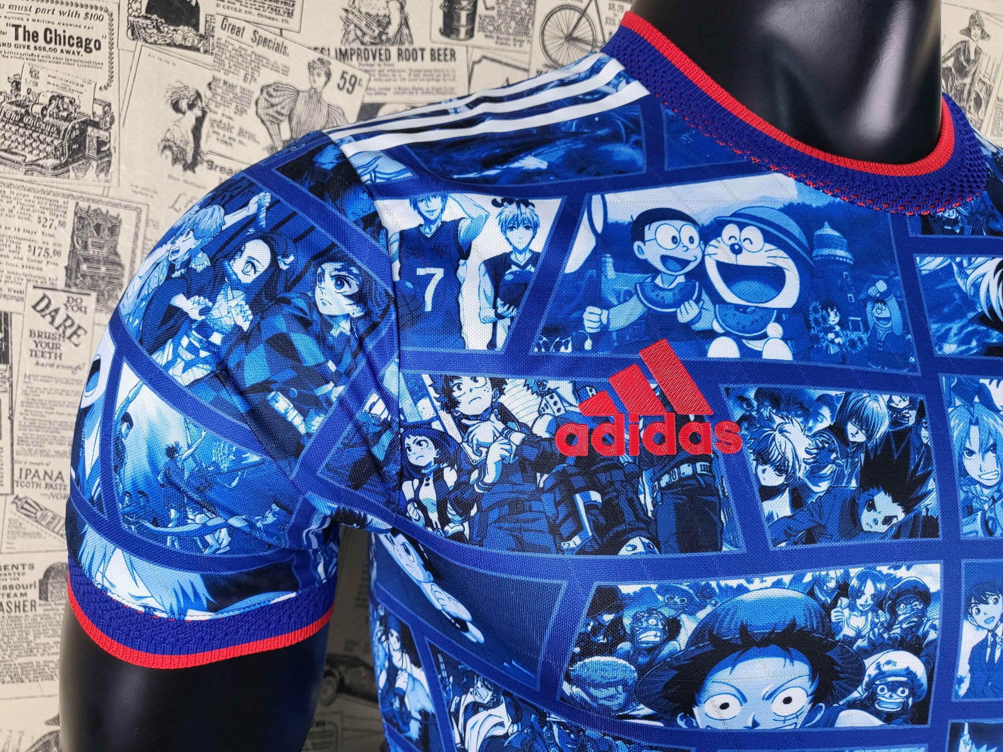 Camisa Japão Seleção "Manga Style" 22/23 (Versão Jogador) | EDIÇÃO ESPECIAL