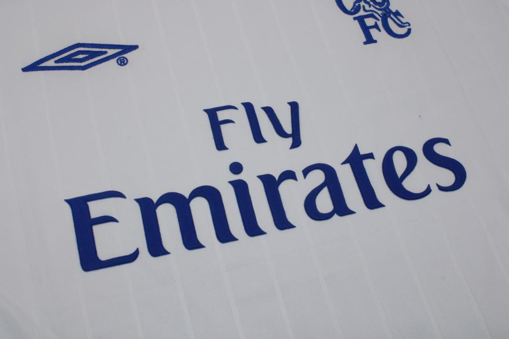 Camisa Chelsea F.C. Away 01/02 - 02/03 Third (Versão Torcedor Retro)