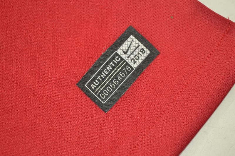 Camisa Seleção Portuguesa Home 2018 (Versão Manga Longa Torcedor Retrô)