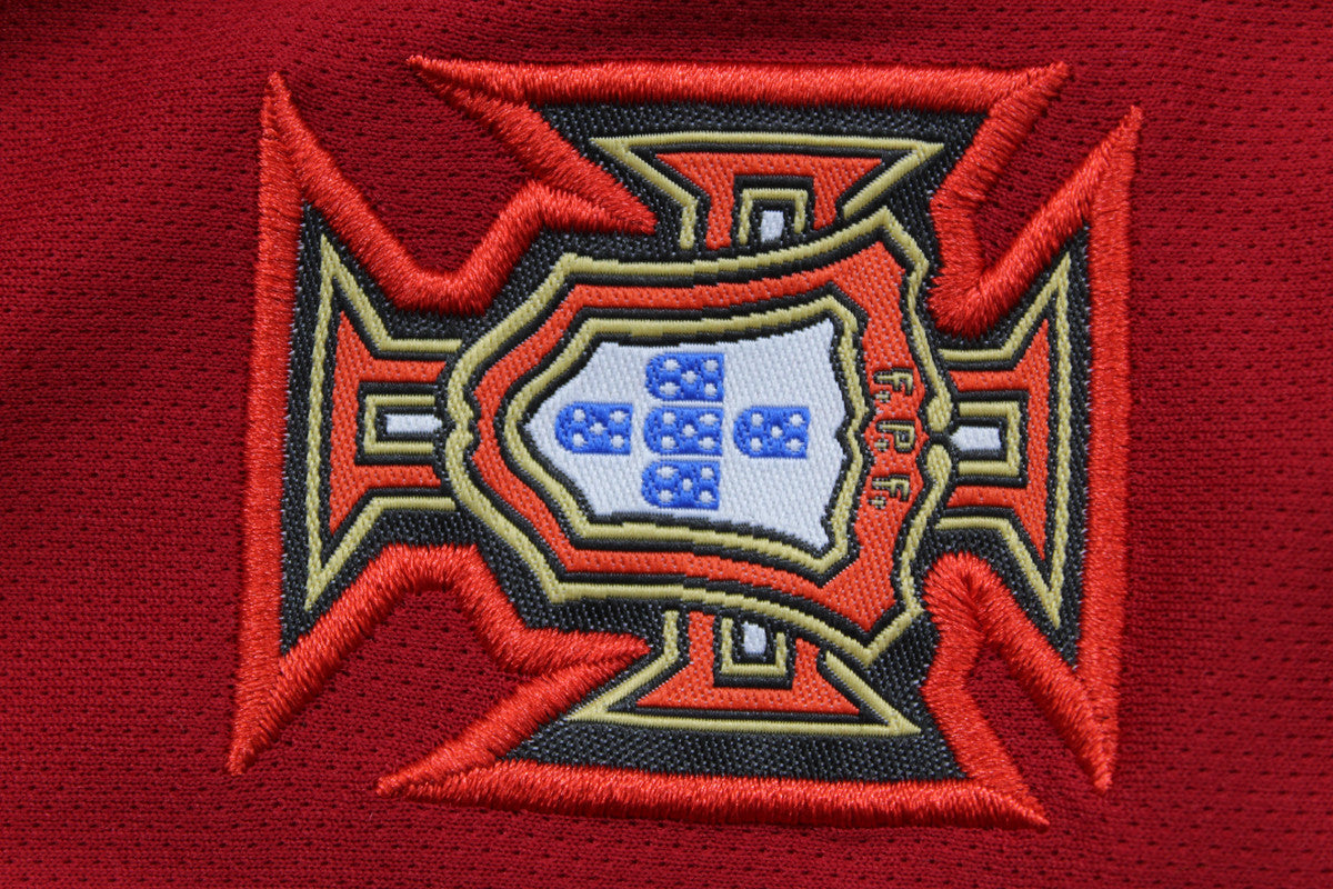 Portuguese National Team Home Kit 2016 Children's Set (Retro Short Version) 