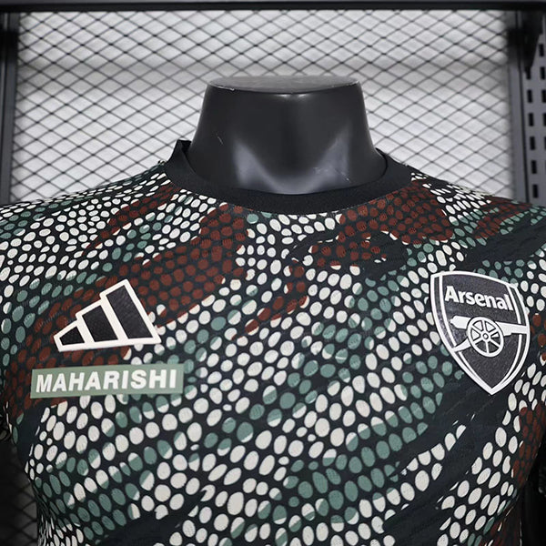 Camisa Arsenal "MAHARISHI" 23/24 (Versão Jogador) | EDIÇÃO ESPECIAL