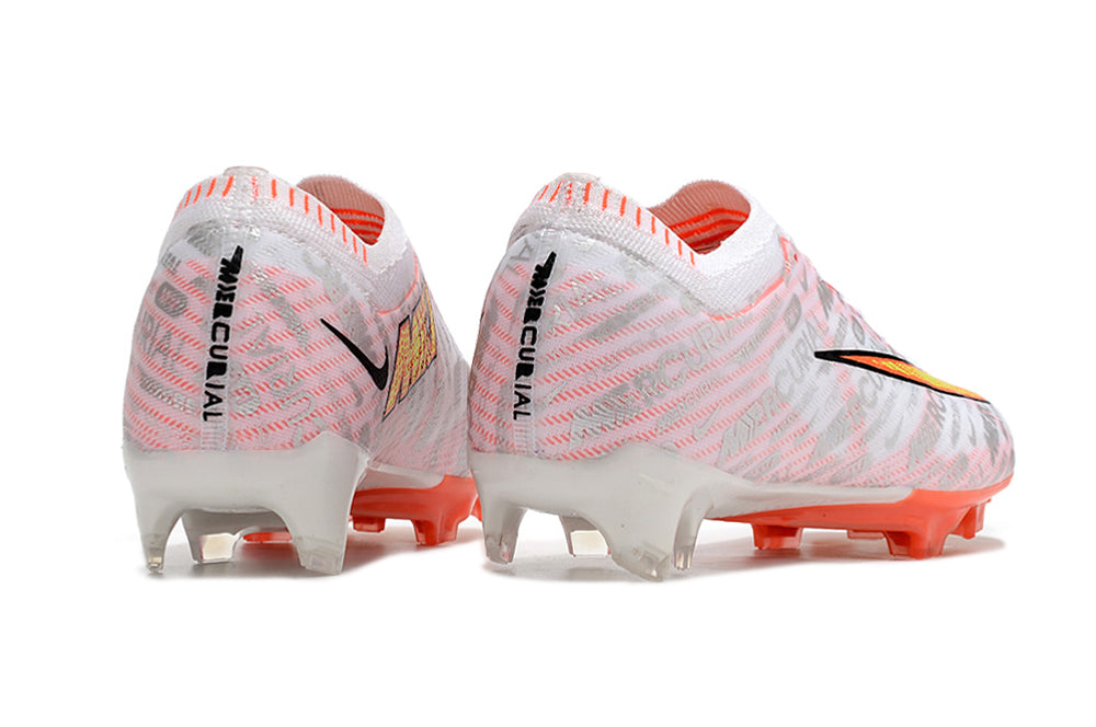 Chuteira de Campo Nike Air Zoom Mercurial Vapor 15 Elite FG White/Orange| Football Boots