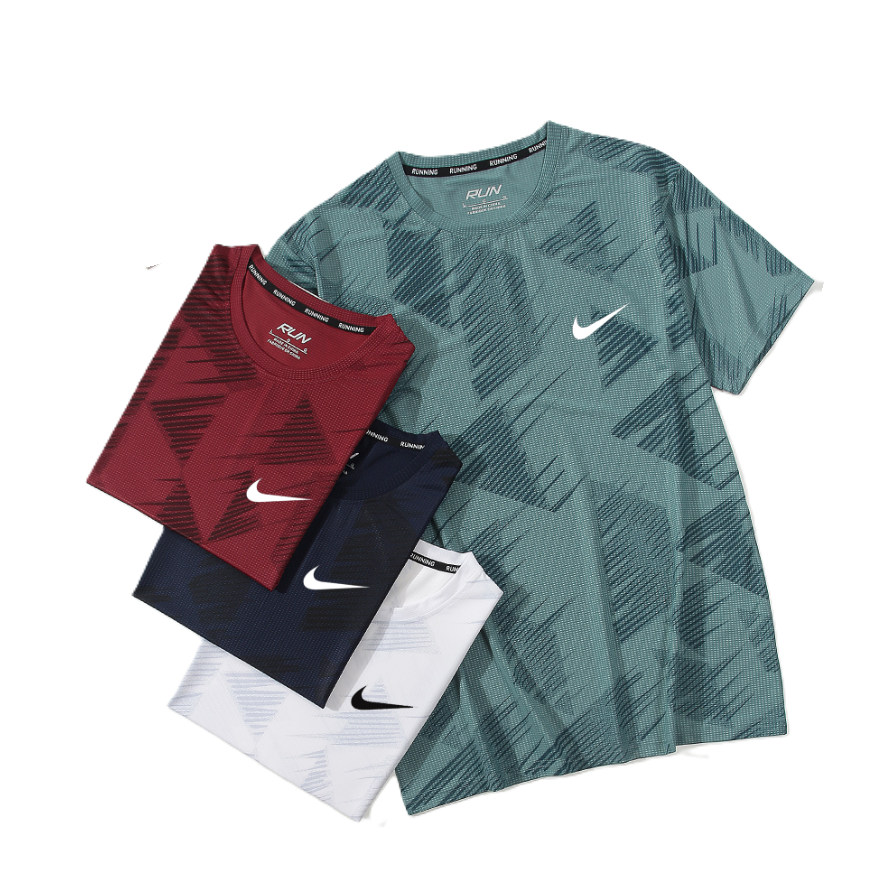 Camisa Nike "Running Cammo" Sportwear | Moda Esportiva