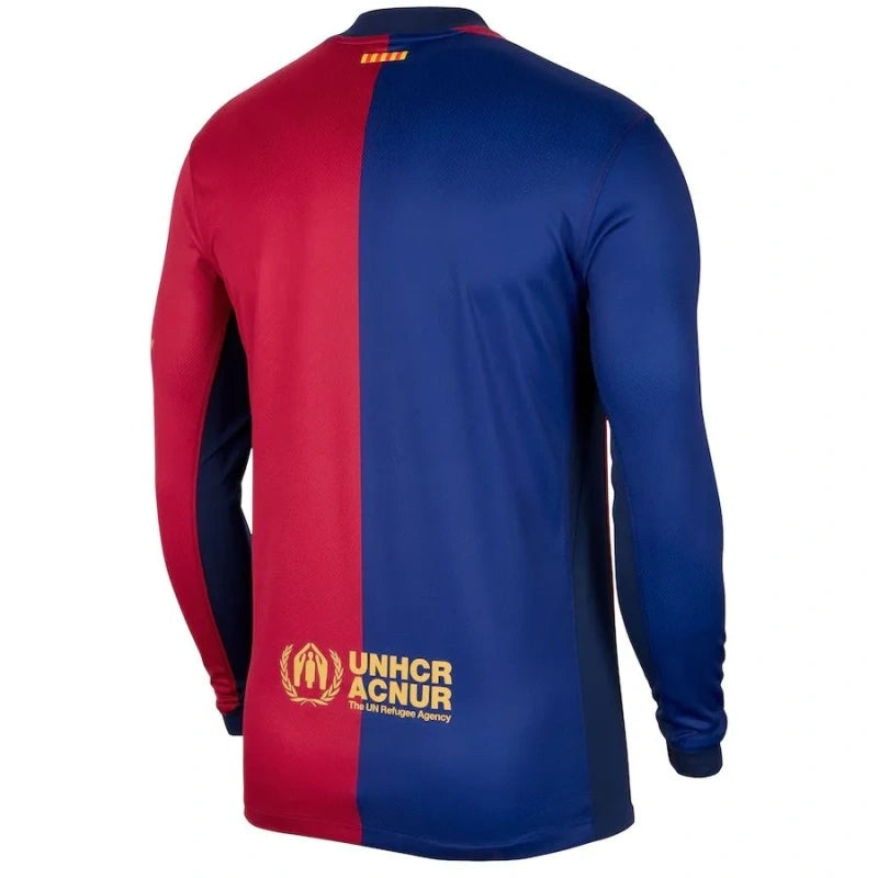 BARCELONA HOME 23/24 (MANGA LONGA) VERSÃO JOGADOR