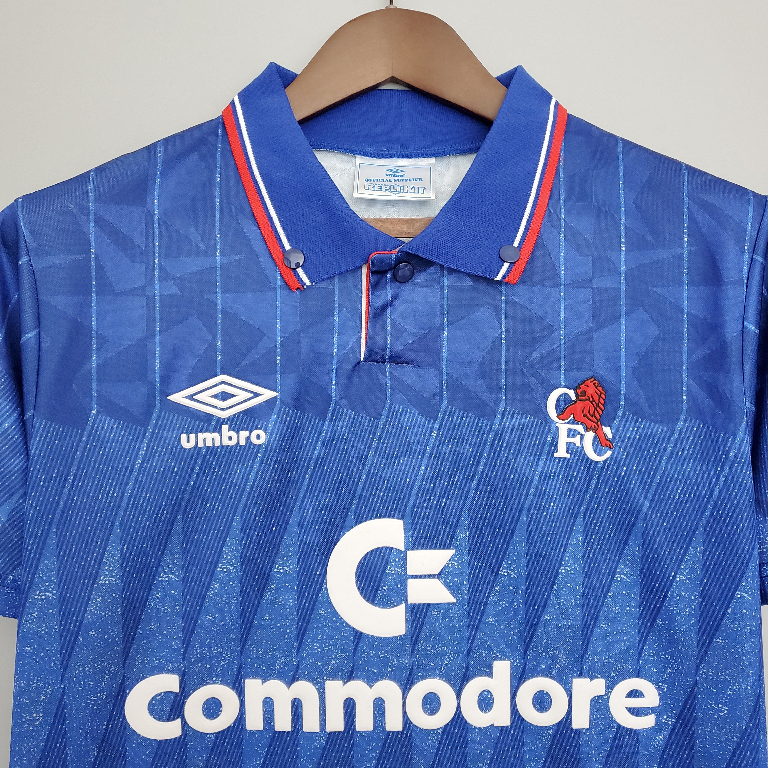 Camisa Chelsea F.C. Home 1989/1991 (Versão Torcedor Retro)