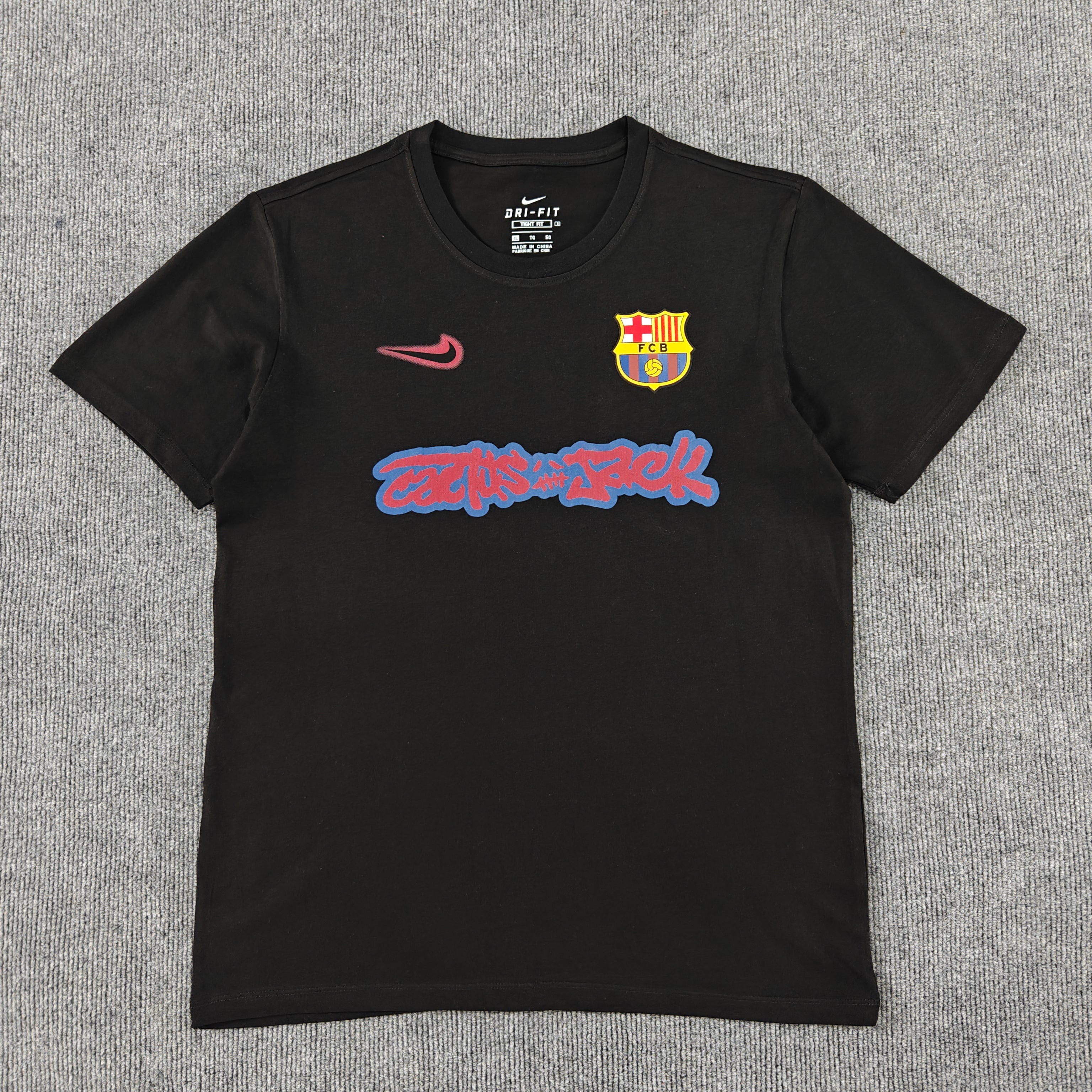 Camisa Casual Especial "Cactus Jack" FC Barcelona | Moda Esportiva