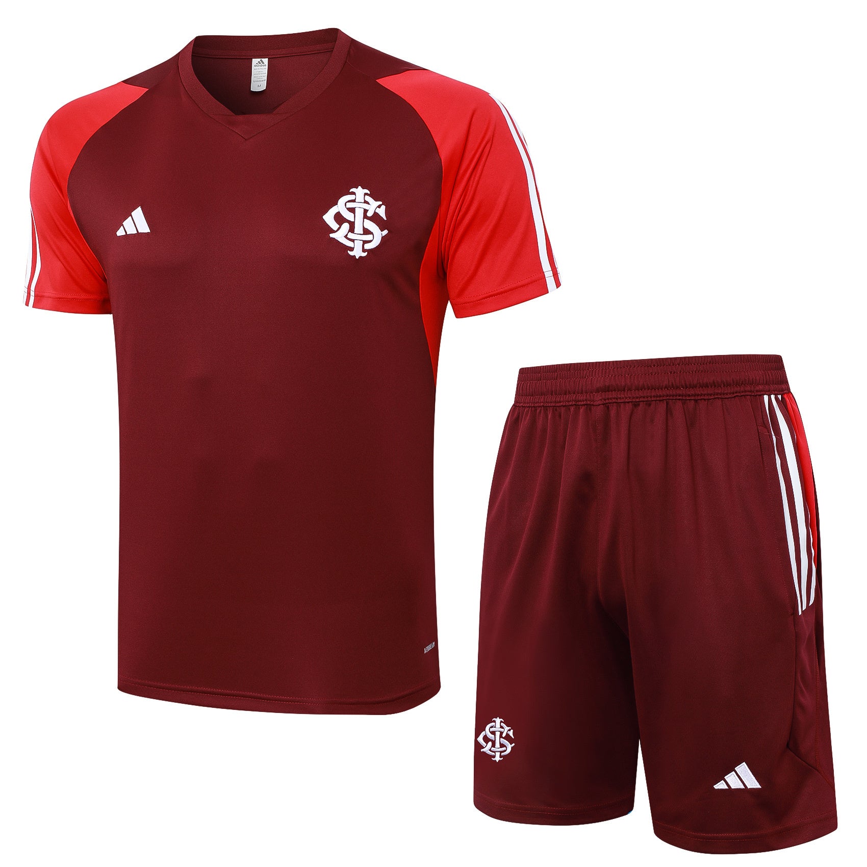 Kit Pre-Treino Sport Clube Internacional Conjunto Adulto/Infantil (Versão Torcedor)