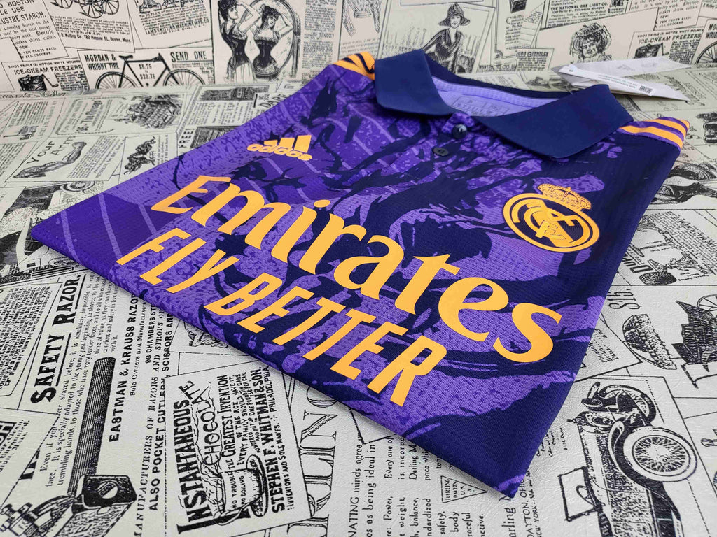 Camisa Real Madrid "Roxo Dragon Edition" 23/24 (Versão Jogador) | EDIÇÃO ESPECIAL