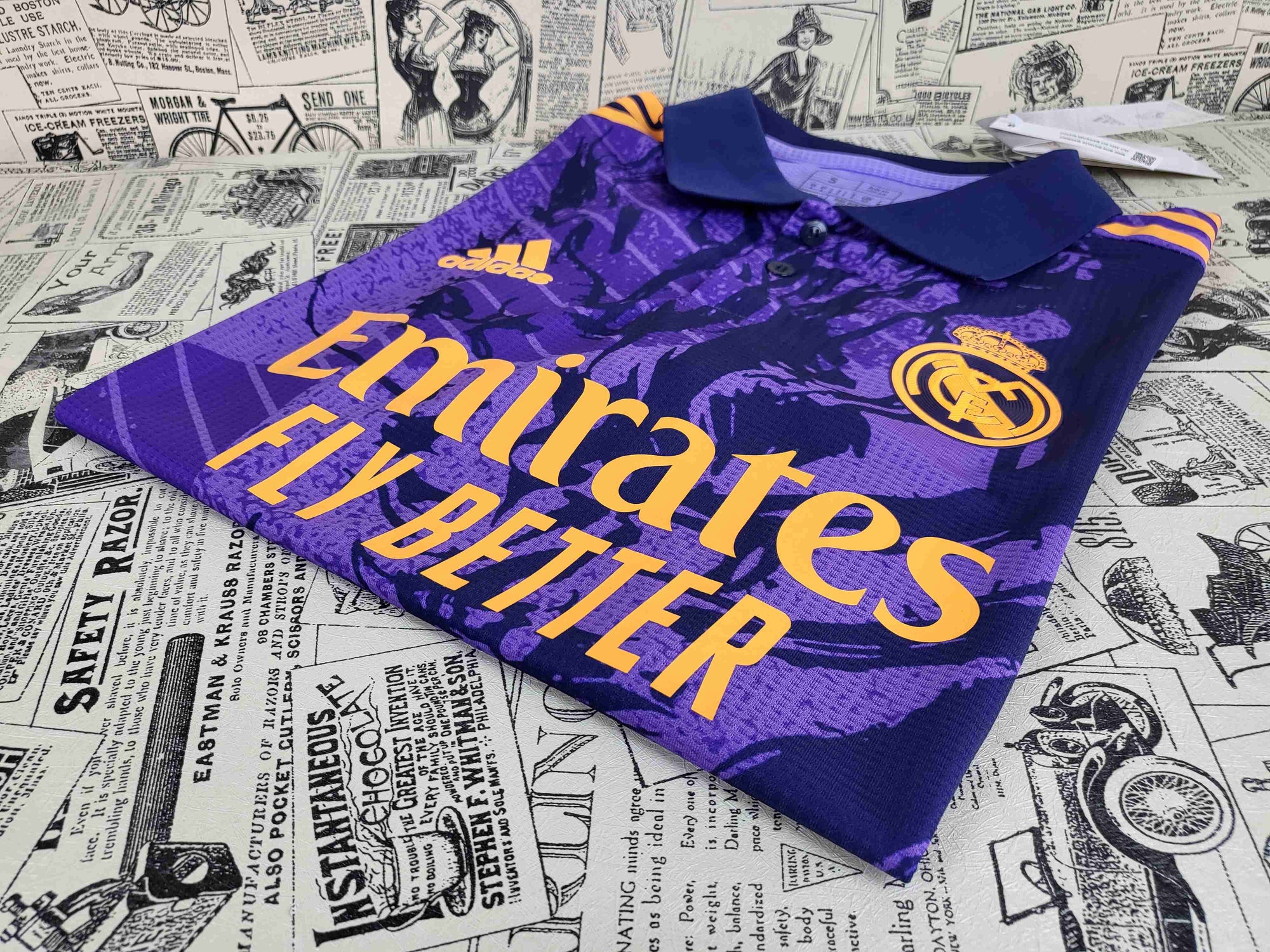 Camisa Real Madrid "Roxo Dragon Edition" 23/24 (Versão Jogador) | EDIÇÃO ESPECIAL