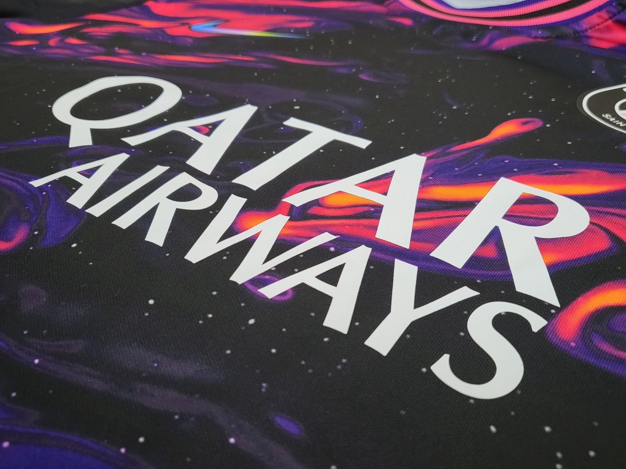 Camisa Paris Saint-Germain "Purple Flame" 23/24 (Versão Jogador) | EDIÇÃO ESPECIAL
