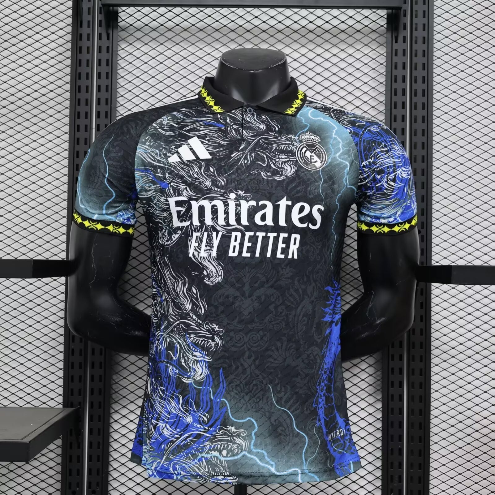 Camisa Real Madrid CF "Lightning Dragon" (Versão Jogador) | EDIÇÃO ESPECIAL