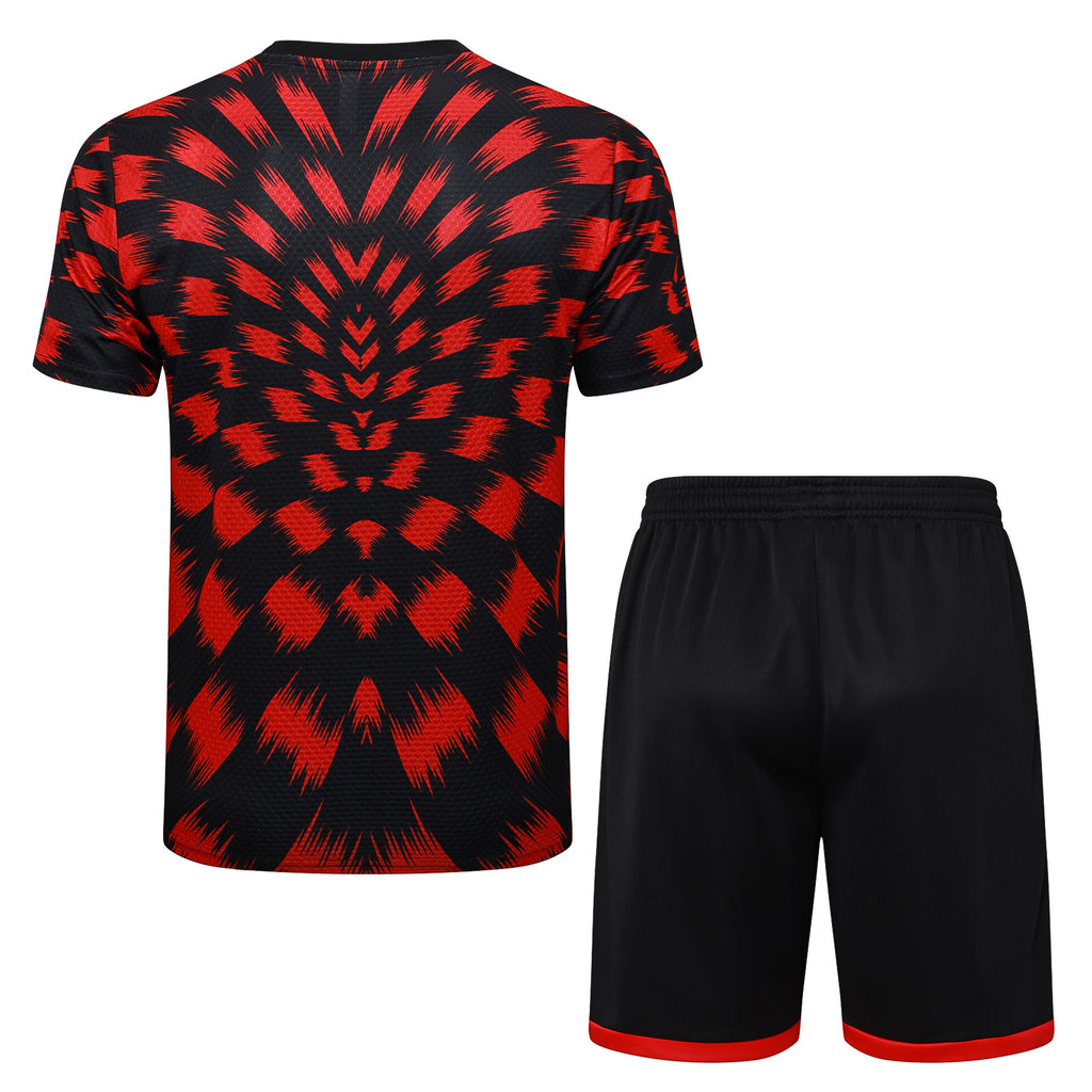 Kit Pre-Treino CR Flamengo Conjunto Adulto/Infantil (Versão Torcedor)