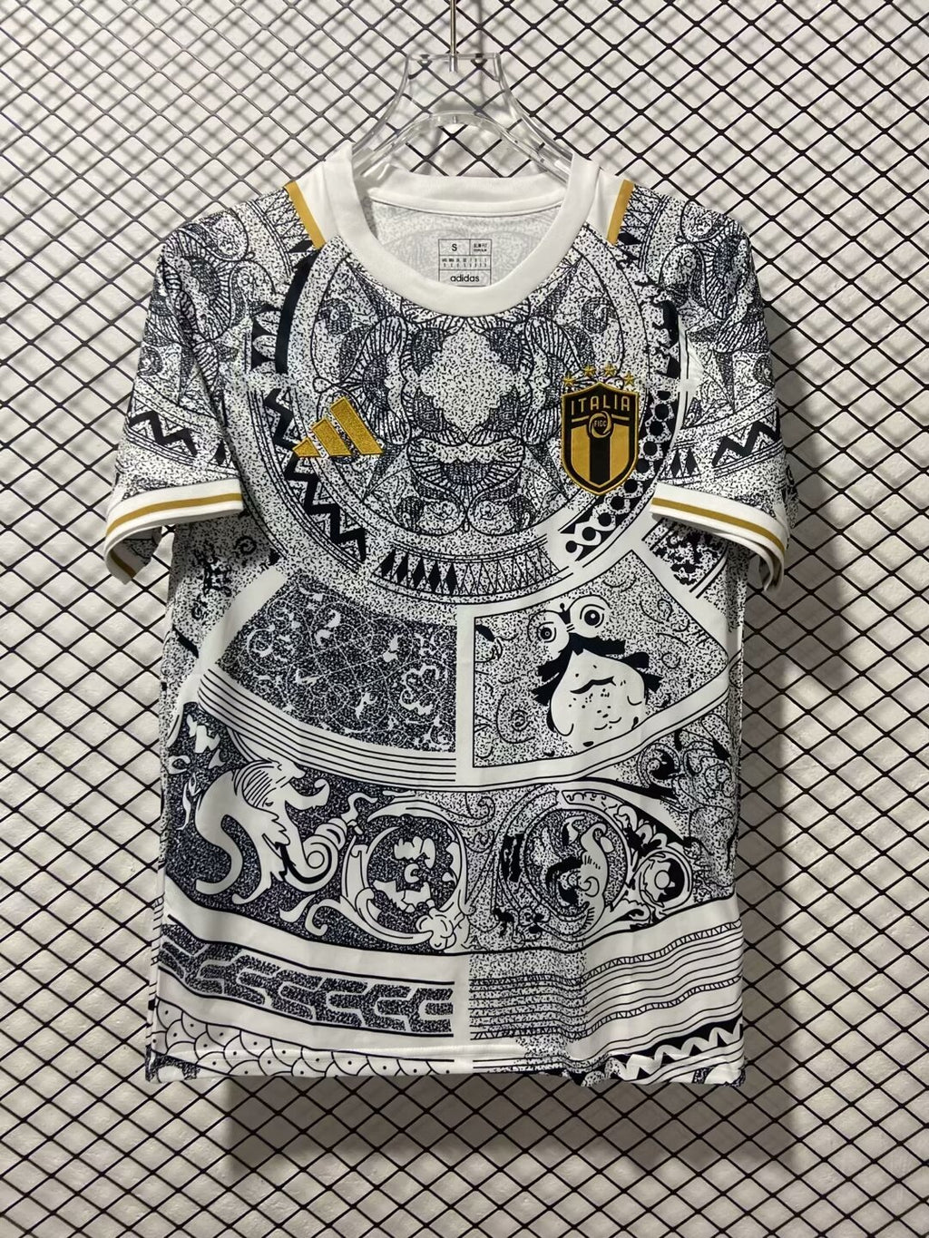 Camisa Seleção da Itália "Grey Art" (Versão Torcedor) | EDIÇÃO ESPECIAL