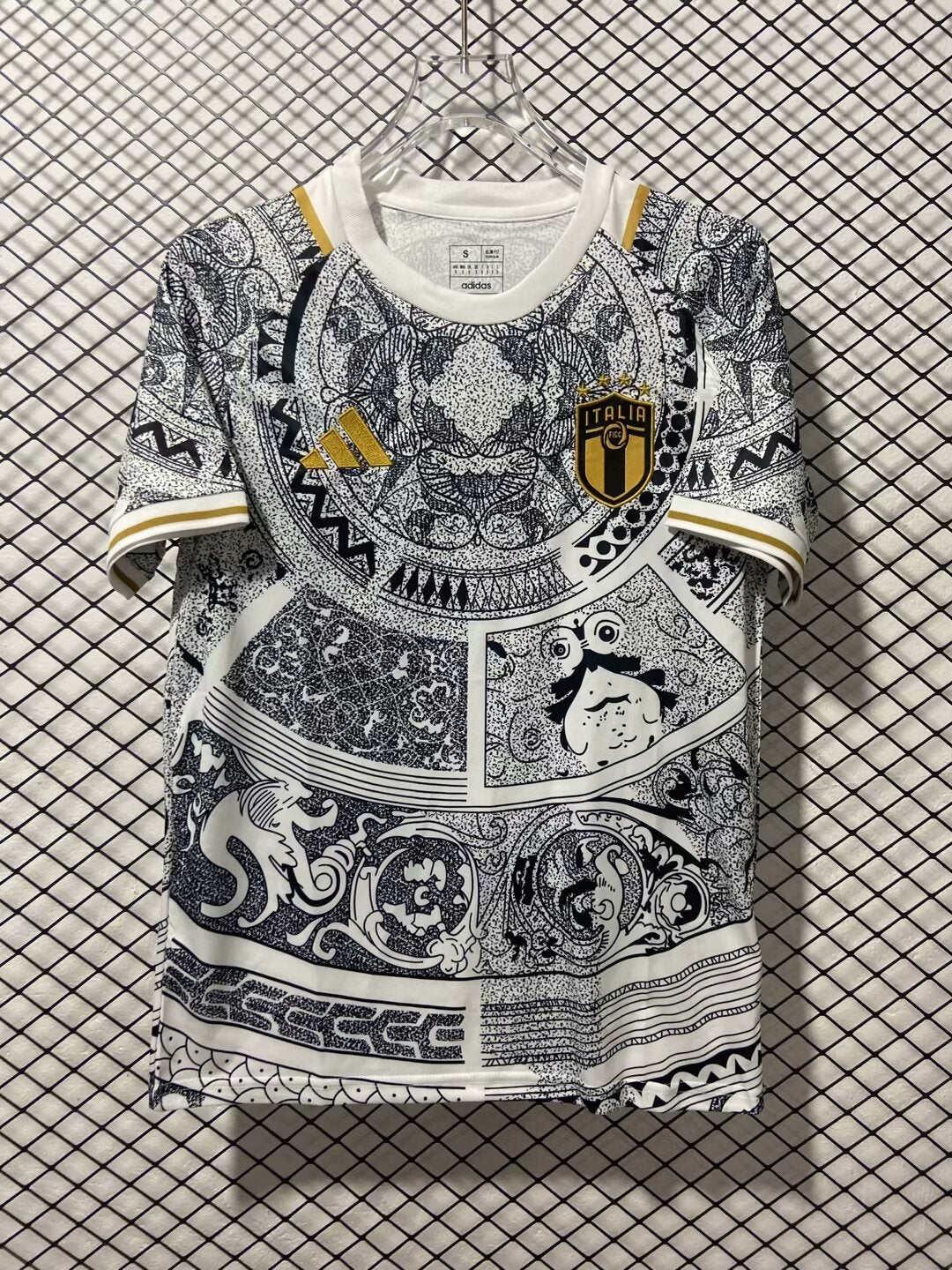 Camisa Seleção da Itália "Grey Art" (Versão Torcedor) | EDIÇÃO ESPECIAL