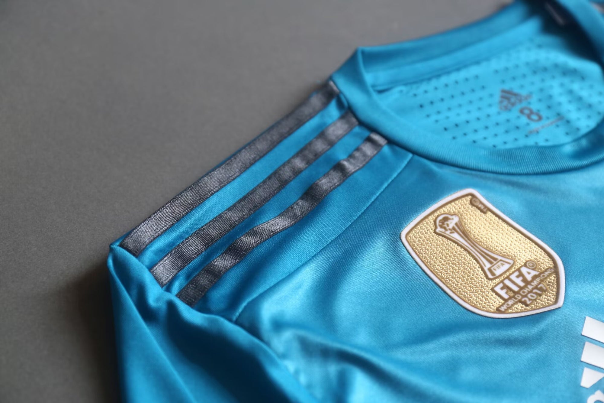 Camisa Real Madrid Third 17/18 (Versão Manga Longa Jogador Retrô)