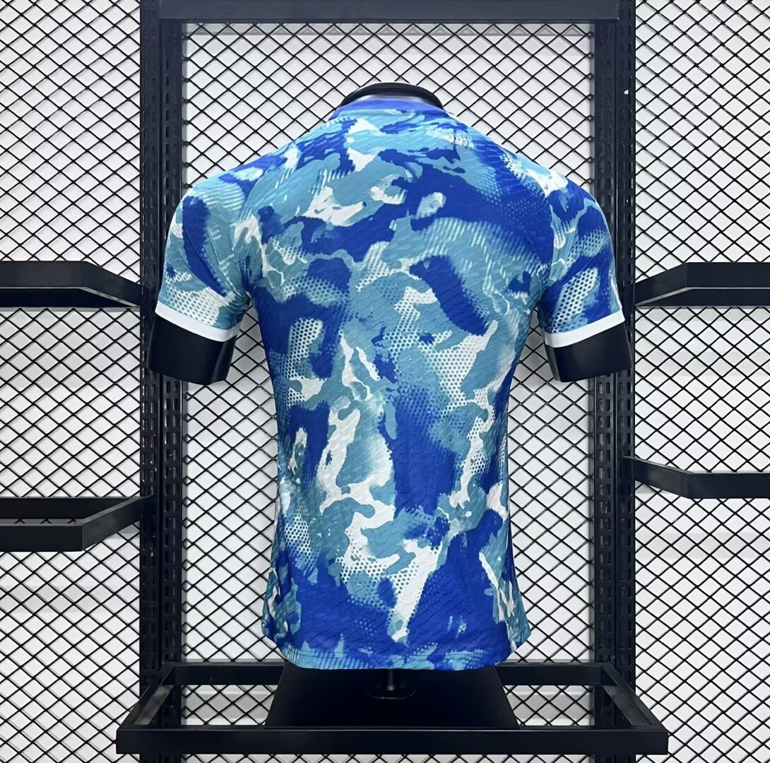 Camisa Real Madrid CF "Blue Cammo" (Versão Jogador) | EDIÇÃO ESPECIAL