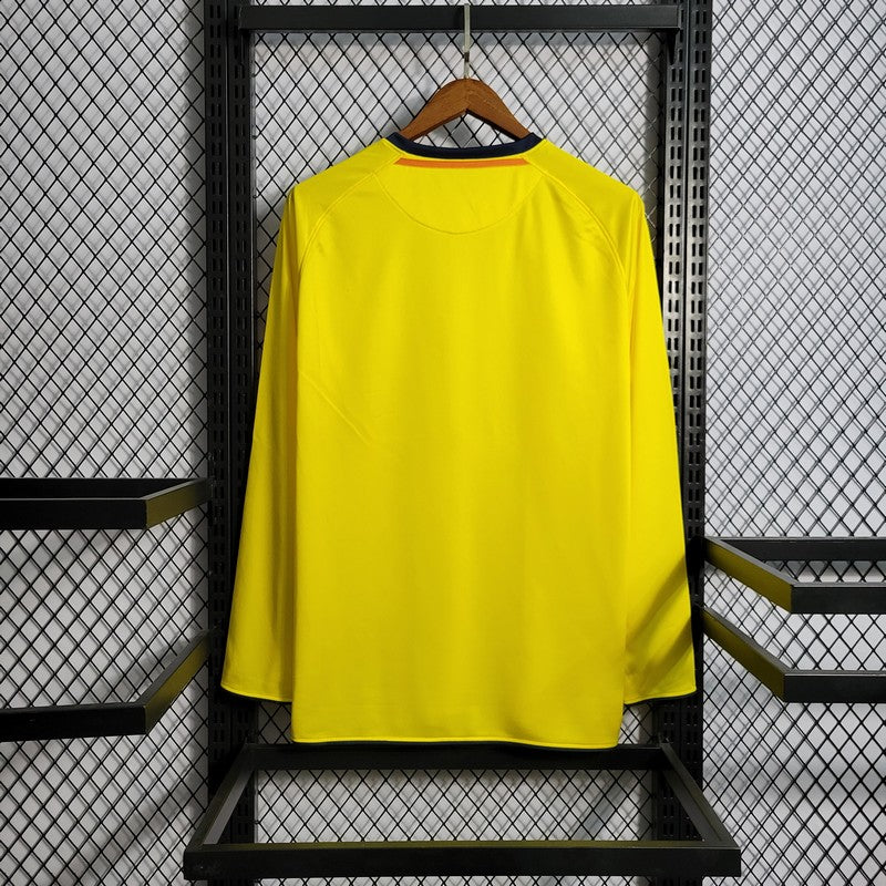 Camisa Barcelona Away 08/09 (Versão Manga Longa Retrô)