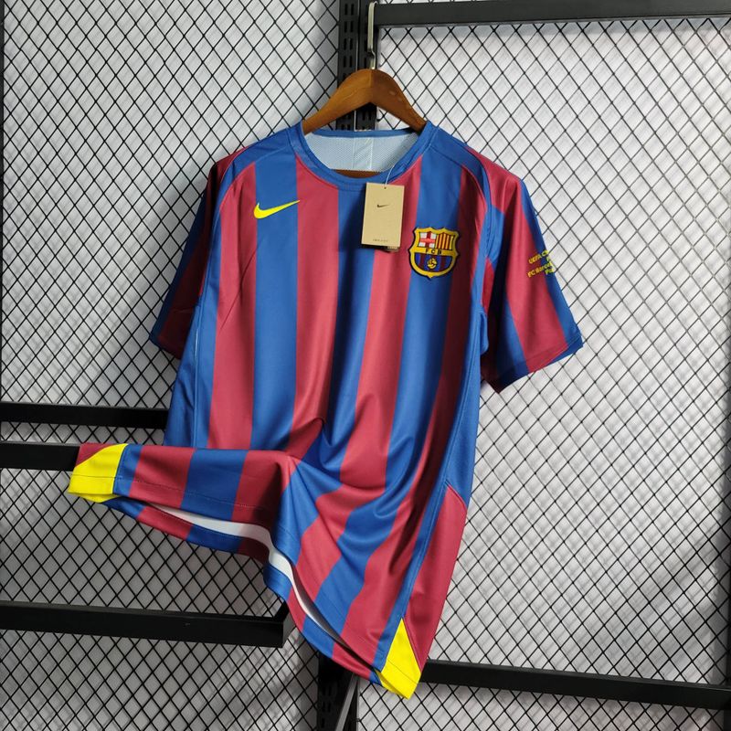 Camisa Barcelona Home 05/06 (Versão Retrô)