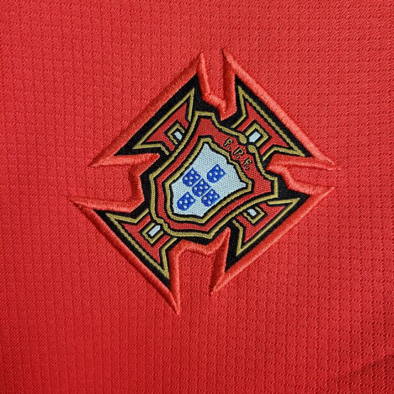 Kit Seleção Portuguesa Home 2024 Conjunto Infantil (Versão Torcedor)