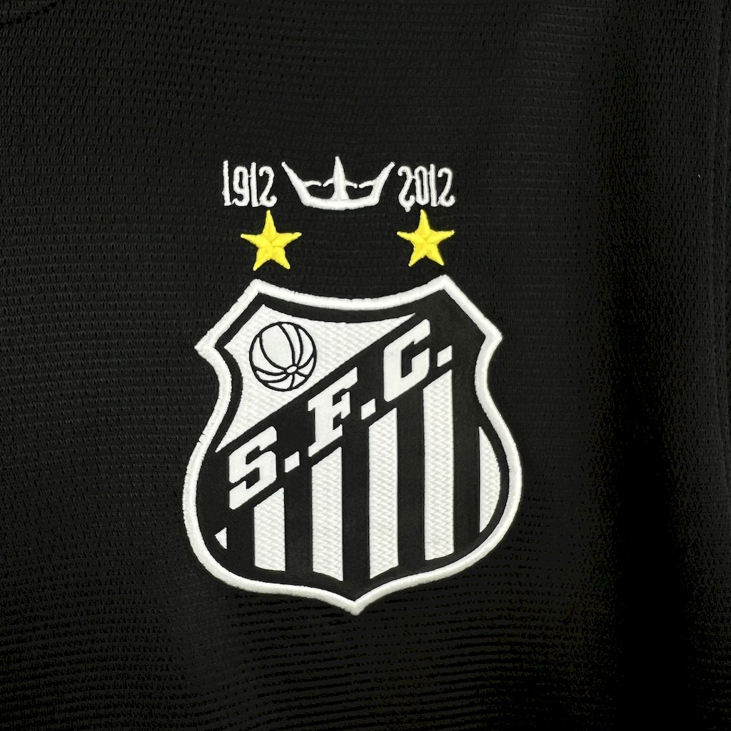 Camisa Santos Home 2012 (Versão Retrô Black)