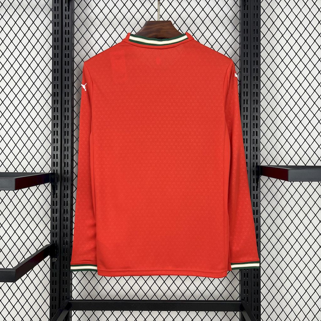 Camisa Seleção Portuguesa Home 25/26 (Versão Manga Longa Torcedor)