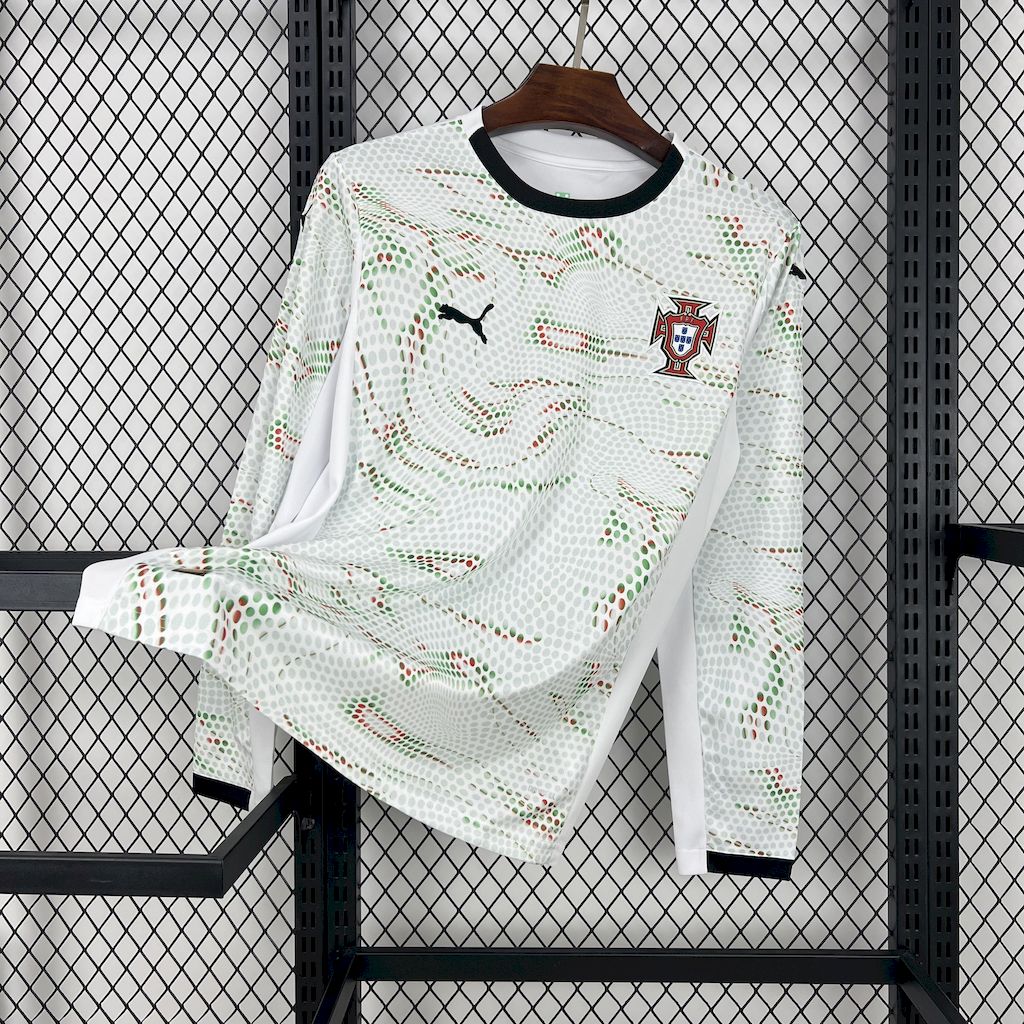 Camisa Seleção Portuguesa Away 25/26 (Versão Manga Longa Torcedor)