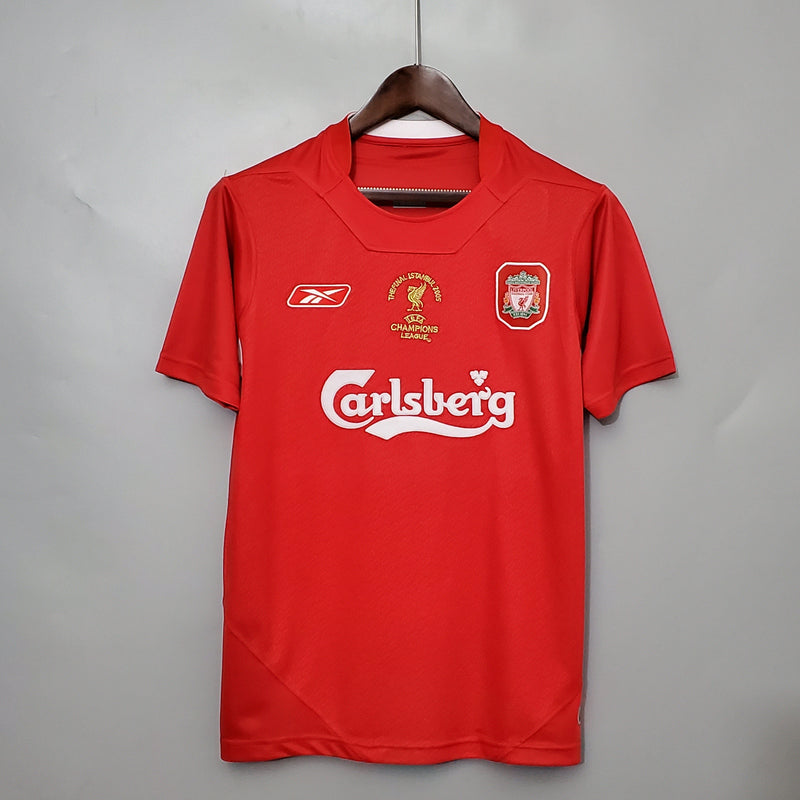 LIVERPOOL I 2005 LIGA DE CAMPEONES homem (RETRO)