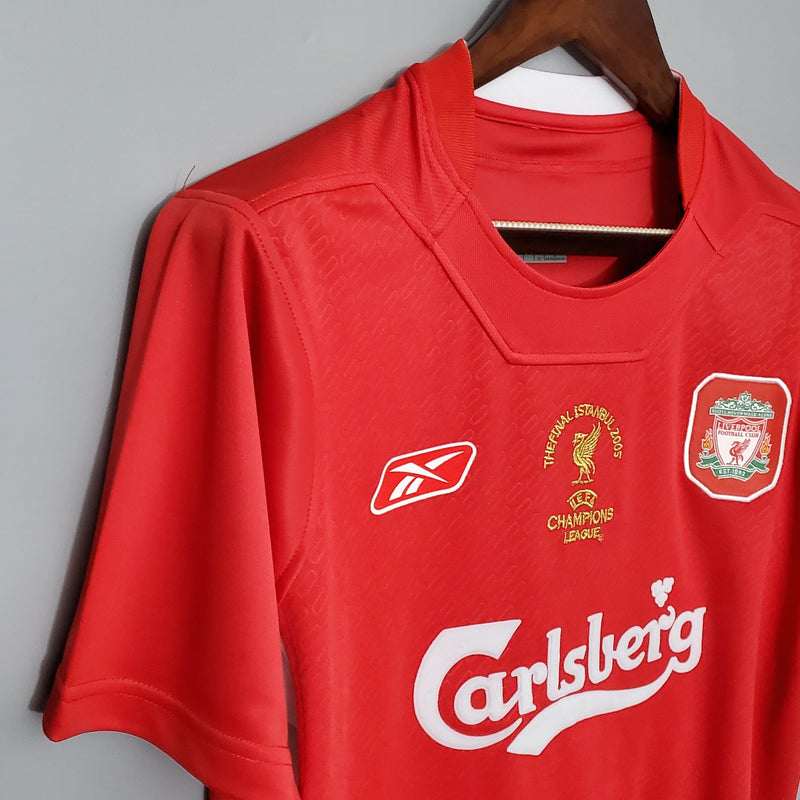 LIVERPOOL I 2005 LIGA DE CAMPEONES homem (RETRO)