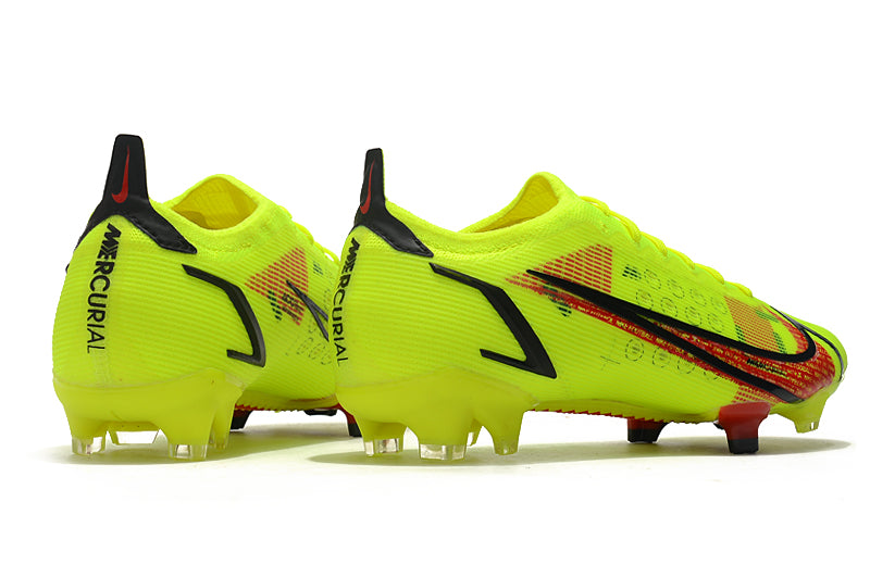 Chuteira de Campo Nike AIR Zoom Mercurial Vapor 14 Elite Verde Fluorescente | Football Boots