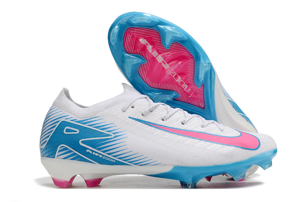 Nike Air Zoom Mercurial Vapor 16 FG Elite Blue/White/Pink | Football Boots