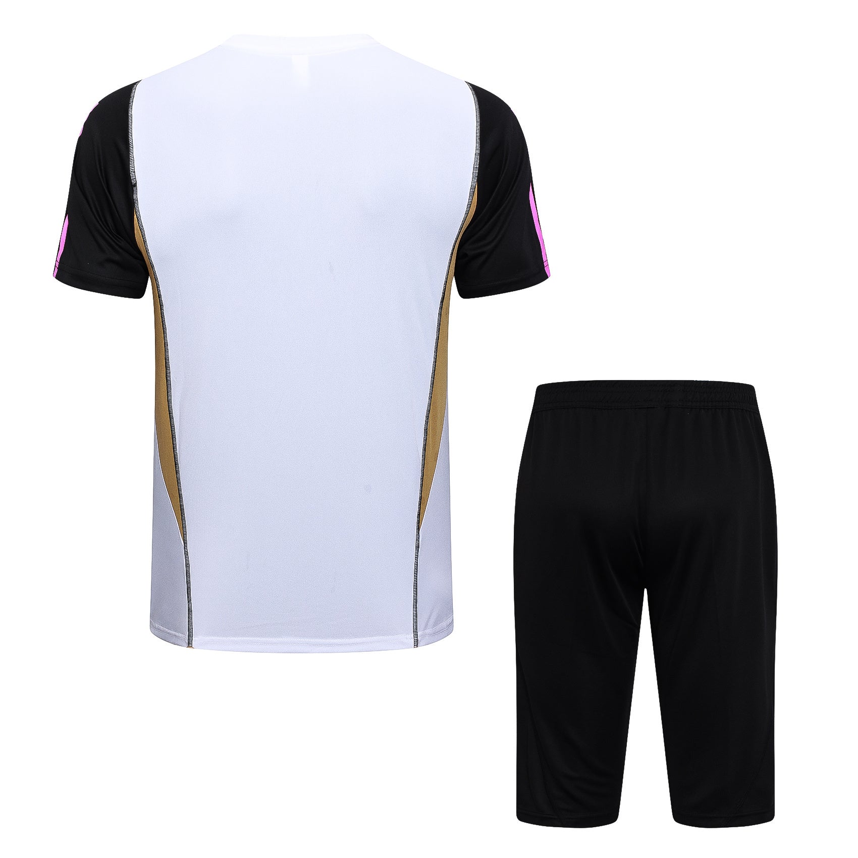 Kit Pre-Treino Real Madrid CF Conjunto Adulto/Infantil (Versão Torcedor)