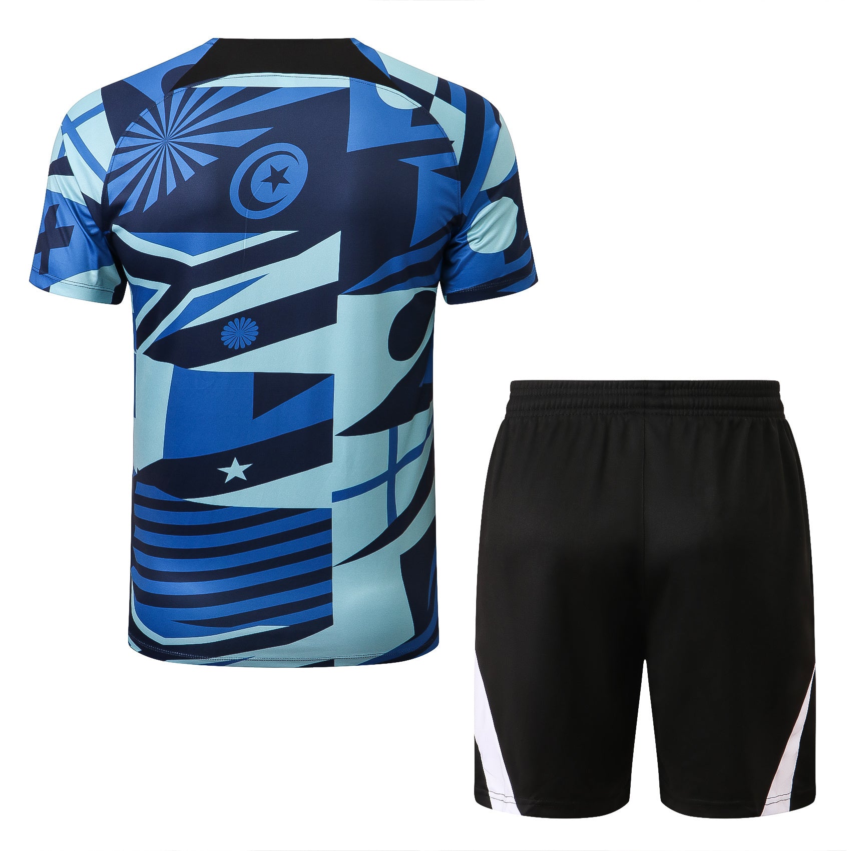 Kit Pre-Treino Inter Milan Conjunto Adulto/Infantil (Versão Torcedor)