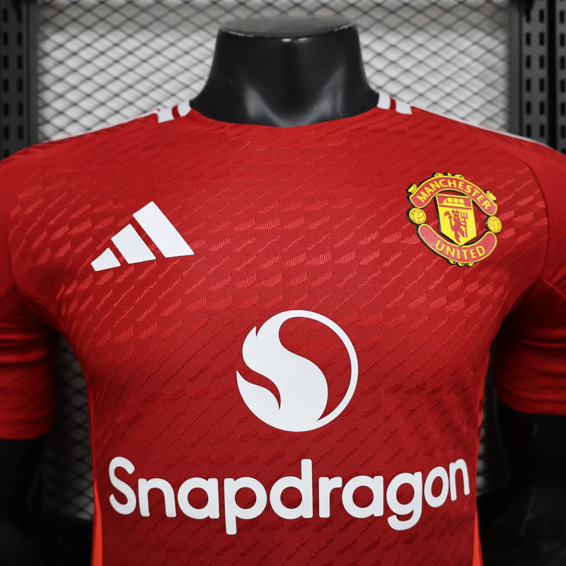 Camisa Manchester United 24/25 Home (Versão Jogador)