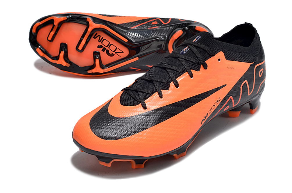 Nike Air Zoom Mercurial Vapor XV Elite FG Orange Black | Football Boots