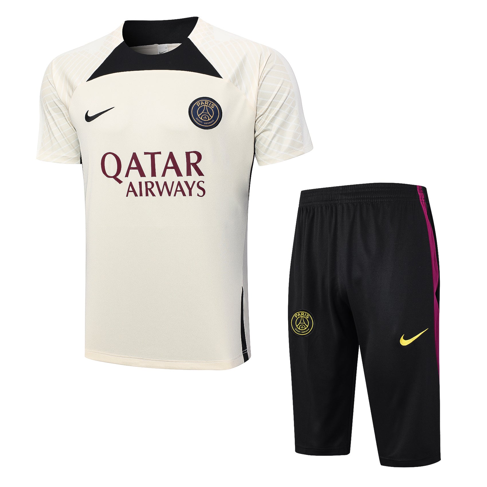 Kit Pre-Treino Paris Saint-Germain F.C. Conjunto Adulto/Infantil (Versão Torcedor)
