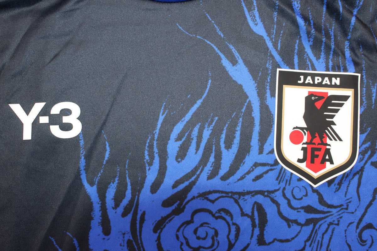 Camisa Seleção do Japão "Y-3 Blue" 24/25 (Versão Manga Longa Torcedor) | EDIÇÃO ESPECIAL