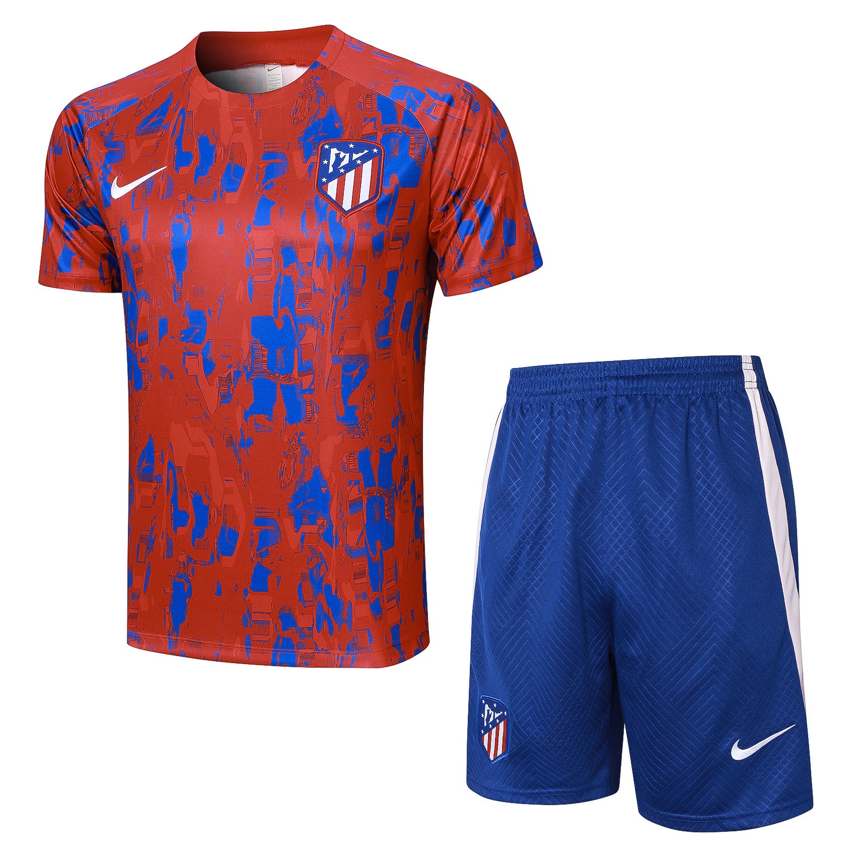 Kit Pre-Treino Atlético Madrid Adulto/Infantil (Versão Torcedor)